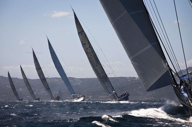 <b>Image of the Day </b> Maxi Yacht Rolex Cup - The fleet © Carlo Borlenghi / www.carloborlenghi.com